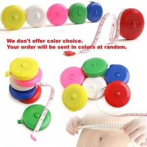Meten Meetlint Retractable Metric Riem Kleurrijke Heerser Centimeter Inch Kinderen Hoogte Heerser 150Cm Mini Draagbare Heerser