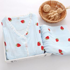 Fdfklak Roze/Blauw Moederschap Pyjama Set Nachtkleding Lange Mouwen Lente Herfst Borstvoeding Verpleging Kleding Voor Zwangere Vrouwen