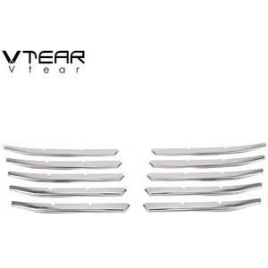 Vtear Voor Peugeot 3008 3008GT Accessoires Exterieur Auto Grille Grills Trim Strip Rvs Refit Product