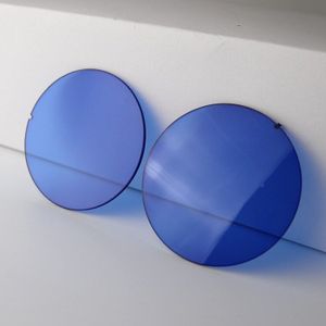 CR39 Zonnebril Lenzen Blauwe Kleur Base Curve 2 Exia Optische E2 Serie