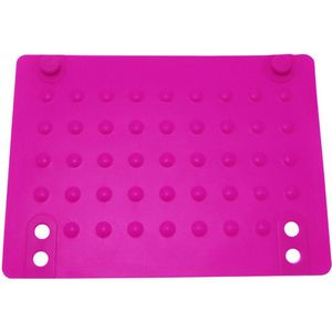 Voor Stijltang Hittebestendige Mat Opslag Siliconen Golf Punt Reizen Drukknoop Krultang Lichtgewicht Praktische