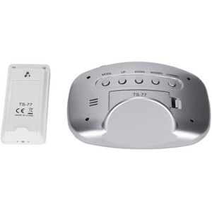 Weerstation Thermometer Weer Hygrometer Thermometer Draadloze Met Klok Voor Indoor Outdoor Kamers