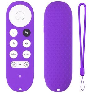 Siliconen Case Voor Chromecast Voor-Google Tv Voice Remote Shockproof Beschermhoes Voor Chromecast Voice Afstandsbediening