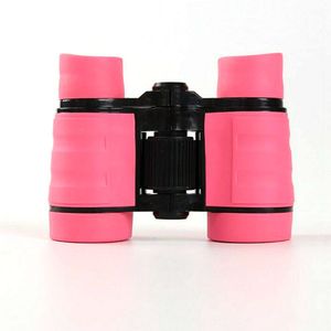 4X30 Kinderen Roze Verrekijker Pocket Rubber Telescoop Voor Kinderen Outdoor Games [4]