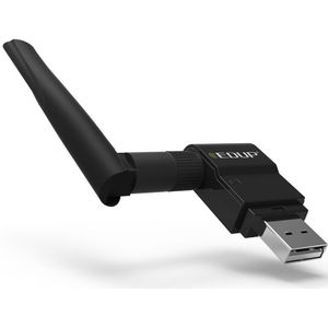 Edup Usb Draadloze Wifi Adapter Usb Ethernet Adapter 802.11Ac 600Mbps Dual Band 2.4/5Ghz Wifi Ontvanger Voor windows Mac