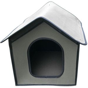 Huisdier Outdoor Huis Waterdichte Weerbestendige Kat Nest Hond Huis Opvouwbare Pet Onderdak Alle Weer Hondenhok Puppy Onderdak Voor Huisdieren