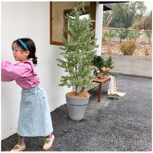 Koreaanse Rokken Kinderen Rokken Voor Meisjes Lente Meisjes Mode Denim Rokken Kinderen