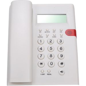Desktop Batterij-Gratis Vaste Telefoon Met Caller Identificatie Verstelbare Lcd-scherm Helderheid Ons Telefoonlijn Telefoon