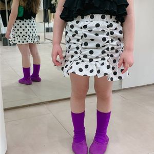 Children&#39;s wear Girls skirt 2022 summer girls wrinkled wave point tight skirt children&#39;s lace skirt 4-42