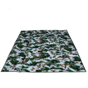 Ultralight Camping Mat Raintent Tarp Shelter Outdoor Camouflage Regendicht Camping Beschutting Zonnescherm Tent Tarp Deken Mat