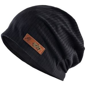 Vrouwen Beanie Herfst Effen Kleur Tulband Hoeden Dames Lente Mode Mutsen Met Lederen Patch Hip Hop Motorkap Hoeden Mannen gorras