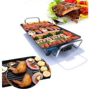 Binnenlandse elektrische roosteren oven Elektrische bakpan Koreaanse barbecue machine Teppanyaki rookvrije non stick stoofvlees