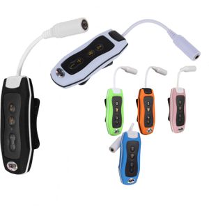 8GB MP3 Player Swimming Underwater Diving Spa + FM Radio Waterproof Headphones Black