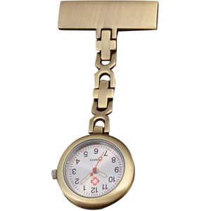 Ronde Dial Clip On Broche Hanger Opknoping Quartz Fob Verpleegkundige Zakhorloge Hanger Opknoping Quartz Fob Verpleegkundige Zakhorloge pe