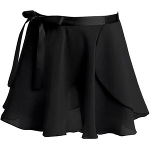 Meisjes Chiffon Ballet Tutu Dance Rok Dance Skate Wrap Sjaal Gymnastiek Chiffon Ballet Tutu Dans Rok Ballet Dans Jurken