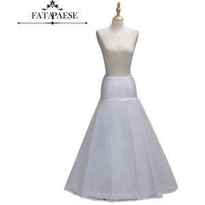 Een Laag Tule A-lijn Petticoats 1 Hoepel Bridal Onderrokken Bruiloft Accessoires Petticoat Jupon Crinoline Rok Vestido De Novia