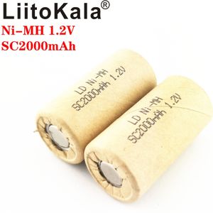 Liitokala Ni-Mh 1.2V Sc 2000 Mah Ni Mh High Power Tool Batterij Mobiele Ontlading 10C Oplaadbare Batterijen Cellen 2.0Ah