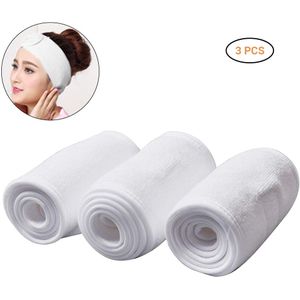 Cosmetische Wrap Tiara Tulband Gezicht Wassen Verstelbare Yoga Vrouwen Facial Toweling Bad Haarband Make Hoofdbanden Spa Salon Accessoires