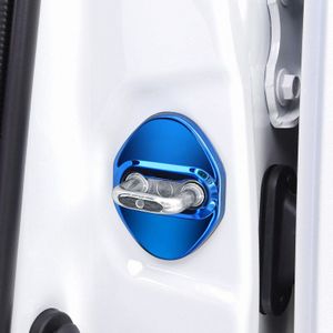 4 Stuks Auto Rvs Deurslot Cover Gesp Voor Toyota Trd Chr Corolla Ralink Camry Highlander Auto Deurslot accessoires
