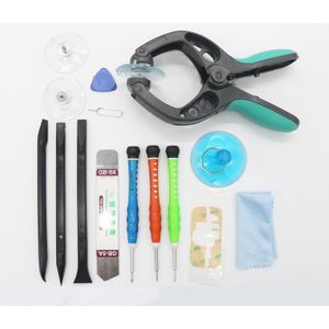 15 In 1 Telefoon Reparatieuitrustingen Spudger Pry Demonteren Opening Tool Schroevendraaier Set Voor Iphone Serie Foelie Boek Tablet pc