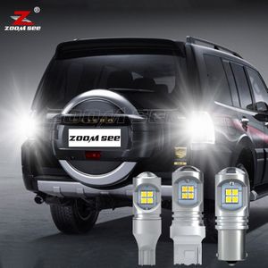 2Pc Canbus Geen Fout Witte Led Reverse Backup Achterlicht Lamp Voor Mitsubishi Pajero Shogun Montero En Sport 1 2 3 4 ( 1990)