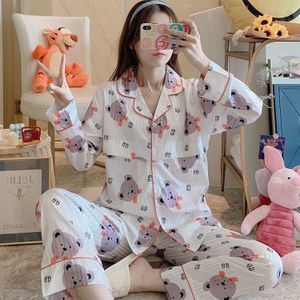 Zomer Herfst Gedrukt Zijde Voelen Moederschap Verpleging Pyjama Sets Voeden Pyjama Kleding Voor Zwangere Vrouwen Zwangerschap Lounge