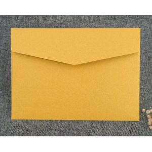 25 Stks/partij 193X133Mm (7.5 ""X 5.2"") parel Kleur Papier Envelop 250G Kaart Enveloppen Uitnodiging Envelop