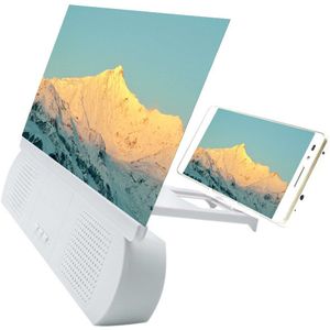 12Inch 3D Screen Magnifier met Bluetooth Speaker Films Versterker voor IOS Android Telefoons LB88