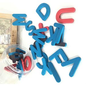 Dikke Eva Koelkast Magneet Engels Letters Cijfers Magnetische Sticker Kinderen Wasbare Vroege Onderwijs Speelgoed