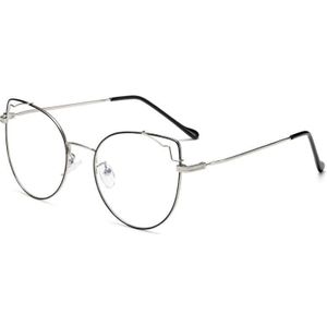 Yooske Vintage Cat Eye Brilmonturen Vrouwen Retro Transparante Brillen Vrouwelijke Oversized Optische Bril