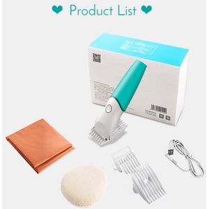 Baby Kids Tondeuse Elektrische Tondeuse Met 3 Opzetkammen Echargeable Waterdichte Cordless Kapsel Kit Voor Zuigelingen