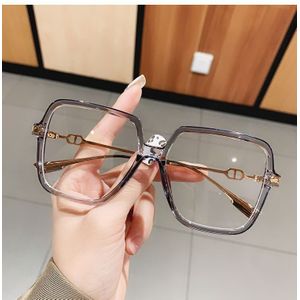 Uvlaik Vierkante Anti-Blauw Licht Brilmontuur Oversized Computer Brillen Frame Vrouwen Mannen Vierkante Optische Bril Brillen Frames