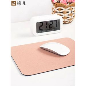 Xiaomi 21*26Cm Natuurlijke Eiken Muismat Mat Verfrissende Huidvriendelijke Glad Oppervlak Anti-Slip Waterdichte laptop Mousepad Carry