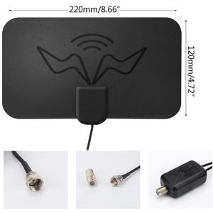 1600 Mijl 4K Digitale Antenne High Gain Tv Indoor Versterker Signaal Booster X3UC