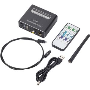 Pzzpss Bluetooth 5.0 Compatibel Dac Digitaal Naar Analoog Audio Converter Adapter Afspelen Microfoon Afstandsbediening Audio Decoder