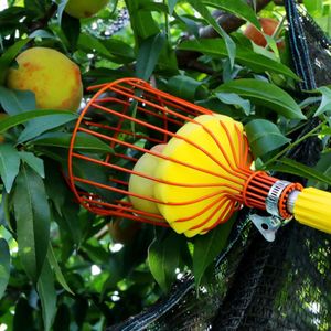 Tuin Gereedschap Anti Kneuzingen Met Kussen Diepe Mand Hardware Rvs Picking Oogsten Fruit Picker Peren Perzik Duurzaam