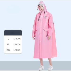 Eva Unisex Regenjas Verdikte Waterdicht Regen Jas Vrouwen Mannen Black Camping Waterdichte Regenkleding Pak Regent Jas