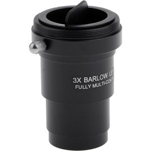 3X Barlow Lens Voor Celestron 102ED 130EQ Cgx Astronomie Telescoop Oculair Volledig Mult-Coated Hd Paars Film 1.25 Inch/31.7 Mm