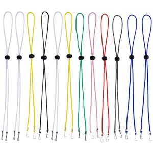 12 Stuks Gezichtsmasker Houder Rop Masker Houder Verstelbare Lengte Gezichtsmasker Lanyard Handig Veiligheid Hanger Opknoping Haak Rop