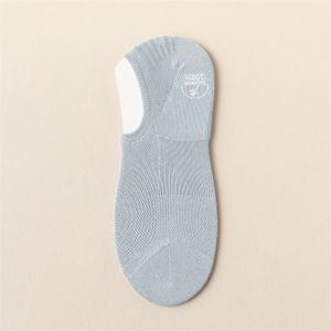 Vrouwen Sokken Pure Katoen Effen Kleur Mode No Show Ongedwongen Sok Slippers Vrouwelijke Onzichtbare Ademende Anti-Slip stijl