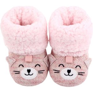 Baby Fuzzy Leuke Laarzen Herfst Winter Cartoon Little Bear Patroon Lange Buis Warm Soft Sole Baby Schoenen Voor Party fotografie