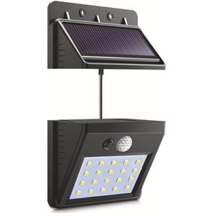 Scheidbare Zonnepaneel Outdoor Led Wandlamp Motion Sensor/Nacht Sensor Solar Licht Voor Tuin Nachtlampje