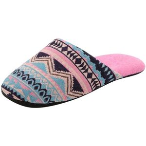 Winter Warm Slippers Vrouwen Schoenen Bodem Zacht Thuis Slipper Katoen Indoor Slip-On Slides Boho Comfortabele Schoenen Voor Paar a40