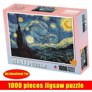 Legpuzzels 1000 Pcs Puzzel Game Papier Assembleren Puzzels Voor Volwassenen Puzzel Toys Kids Kinderen Educatief Speelgoed