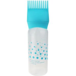 1Pc Shampoo Plastic Fles Olie Kam Applicator Flessen Grote Capaciteit Doseren Salon Haarkleuring Styling Accessoires