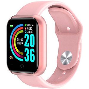 Polsbandjes D20 Bluetooth Slimme Horloges Mannen Sport Fitness Tracker Smart Armband Bloeddruk Hartslagmeter Y68 Smartwatch