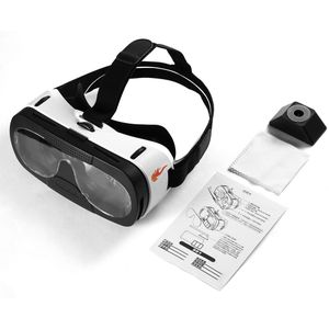 3D Bril Vr Virtual Reality Kaart Headset Helm Voor Smartphone Samsung Vr Bril Gaming Apparaat Blu-ray Glas Lens