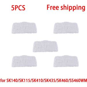 5Pcs Microfiber Steam Mop Doeken Voor Shark SK140/SK115/SK410/SK435/SK460/SS460WM Serie stoomreiniger Onderdelen