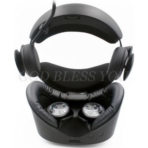 Pu Leer Gezicht Foam Vervanging Oogmasker Pad Kussenhoes Voor Samsung Plus Headset Vr Virtual Reality Bril Accessoires
