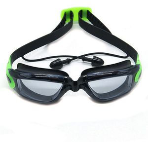 Professionele Zwembril Met Oordopjes Voor Kids Anti-Fog Waterdichte Siliconen Kinderen Zwemmen Glazen Water Sportbrillen